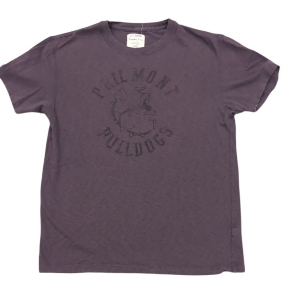 J.Crew Factory Philmont Bulldogs Graphic Tee – Ringspun Cotton – Small